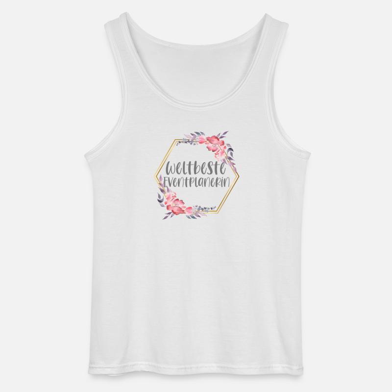 Eventplanerin Events Mädchen Beruf Geschenk - Gildan Männer Tank Top - Weiß