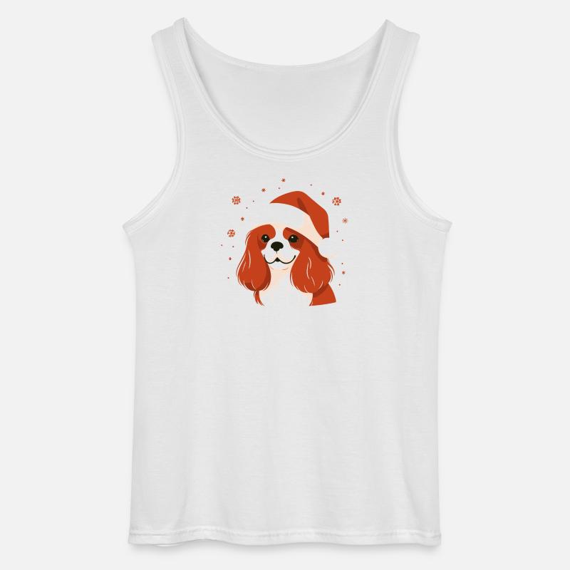 Weihnachtspullover - Niedliches Geschenk - Gildan Männer Tank Top - Weiß