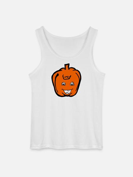 Paprika - Gildan Men’s Tank Top - white