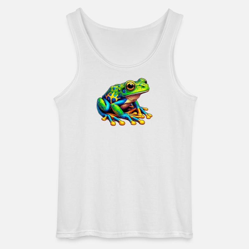 Frosch - Gildan Männer Tank Top - Weiß