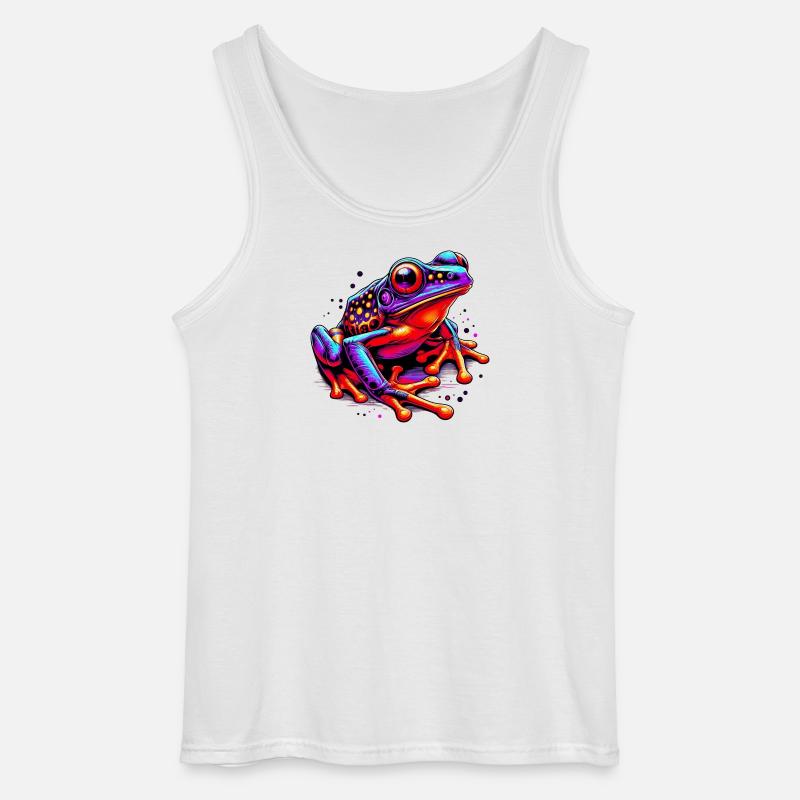 Frosch - Gildan Männer Tank Top - Weiß