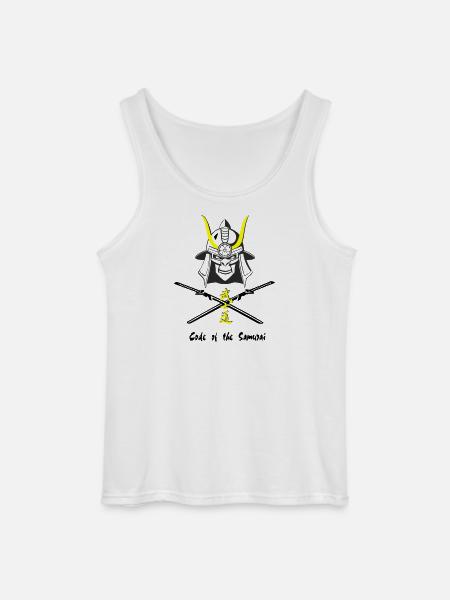 Samuraihelm Kabuto 4 - Gildan Männer Tank Top - Weiß