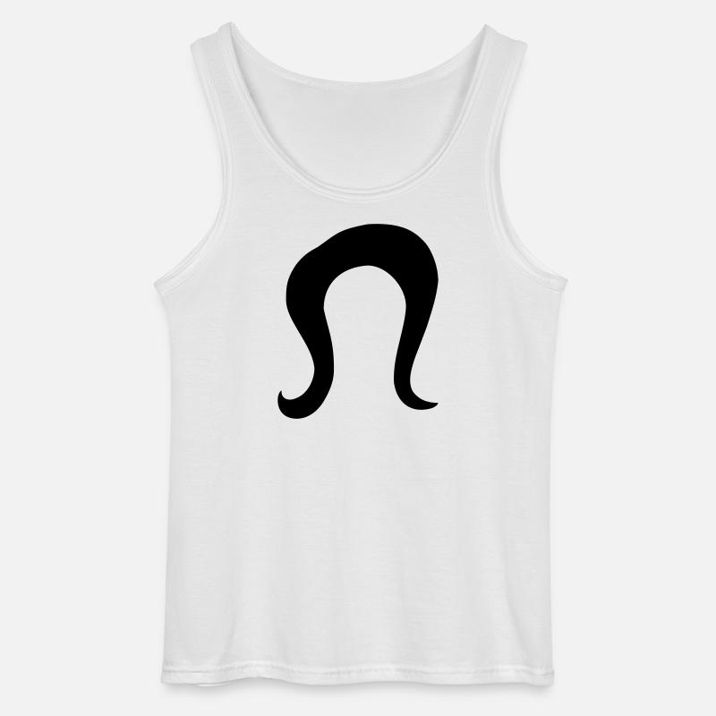 Frisur - Gildan Männer Tank Top - Weiß