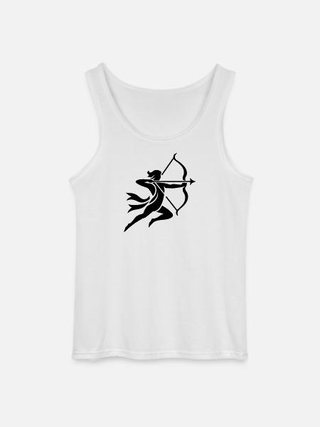 Sagittarius 2 - Gildan Men’s Tank Top - white
