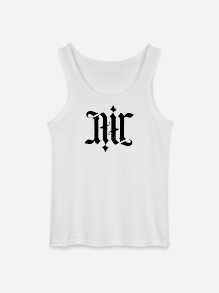 Ambigram - Air - Gildan Men’s Tank Top - white