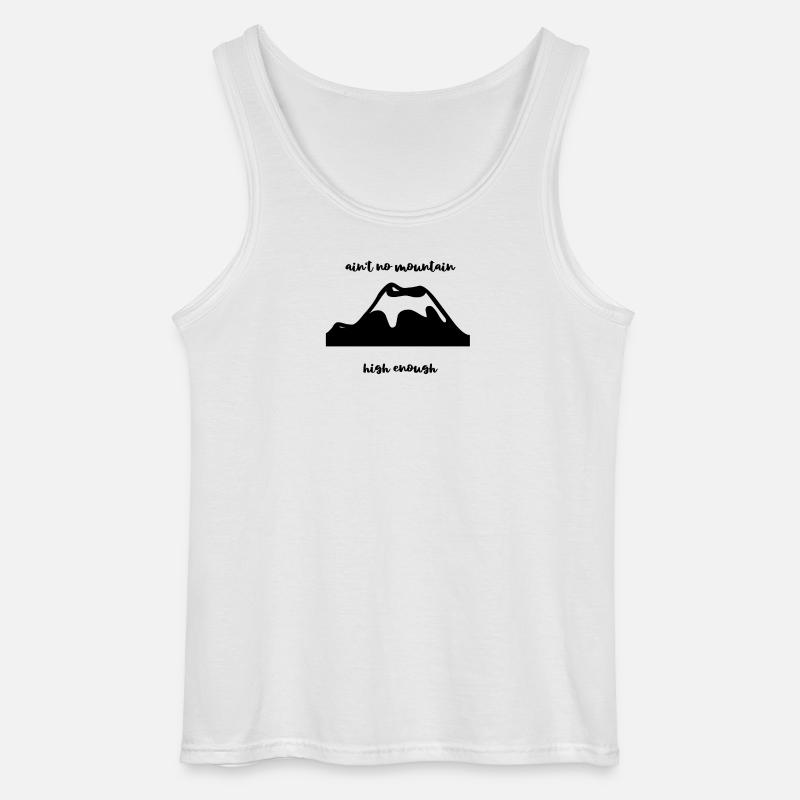 mountain - Gildan Männer Tank Top - Weiß