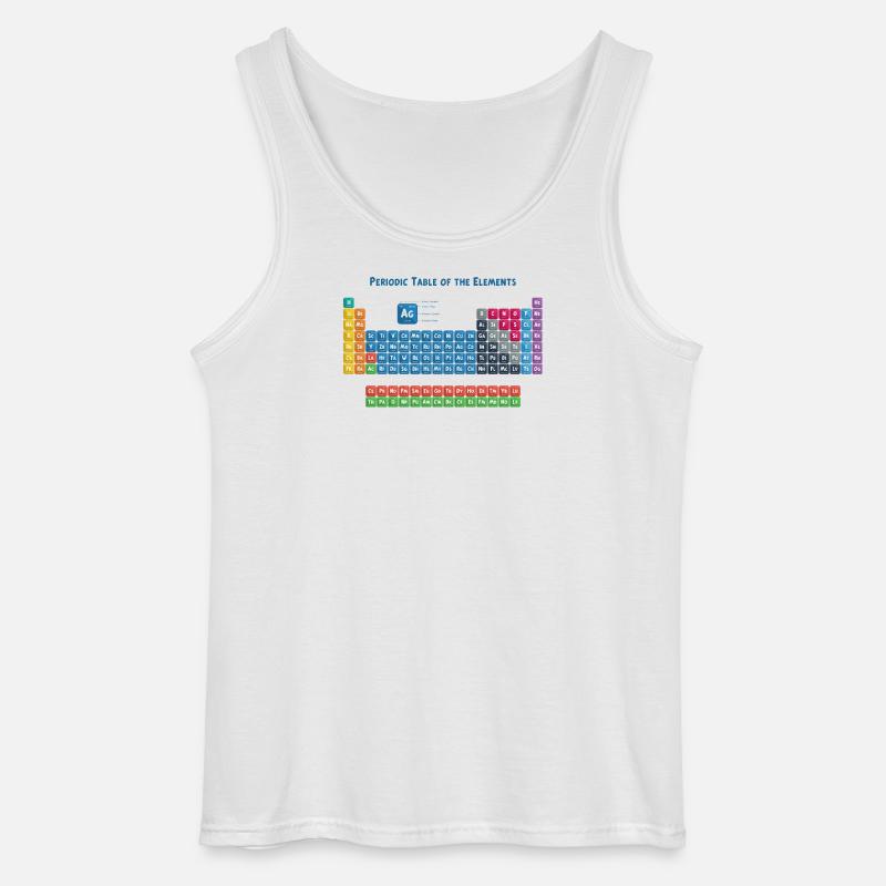 Periodensystem der Elemente 2 - Gildan Männer Tank Top - Weiß