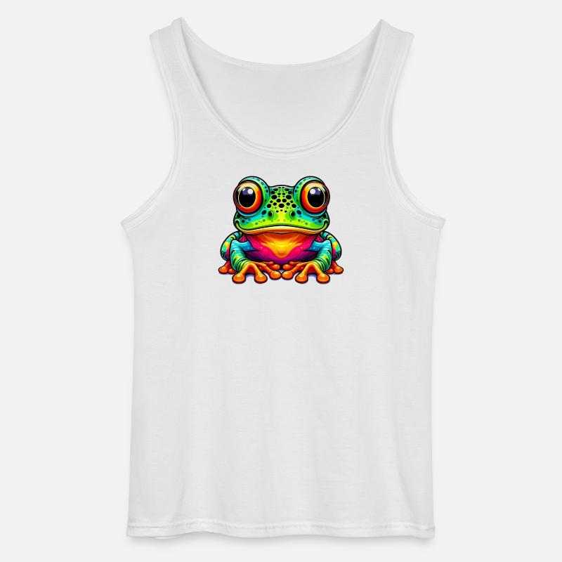 Frosch - Gildan Männer Tank Top - Weiß