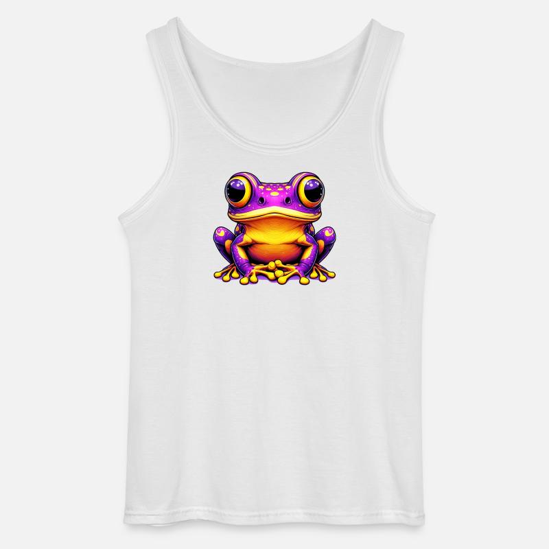 Frosch - Gildan Männer Tank Top - Weiß