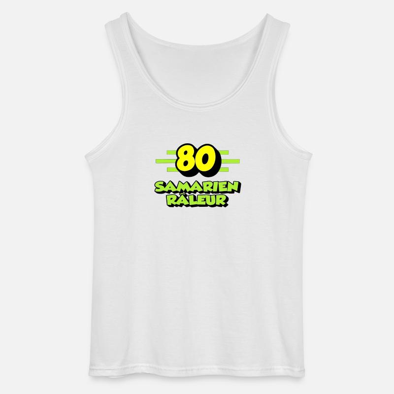 Klagender Samarianer - Gildan Männer Tank Top - Weiß
