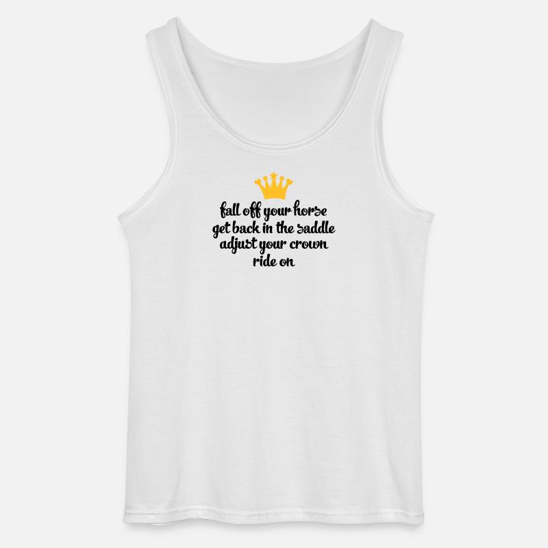 ride - Gildan Men’s Tank Top - white