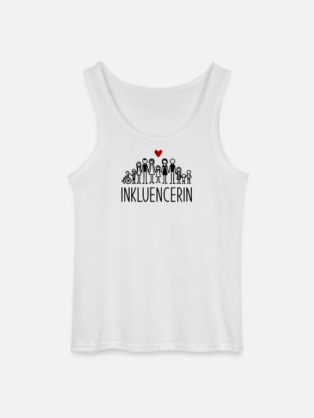 Inkluencerin - Gildan Männer Tank Top - Weiß
