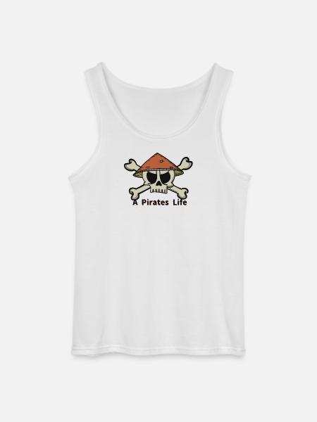 A Pirates Life logo - Gildan Männer Tank Top - Weiß