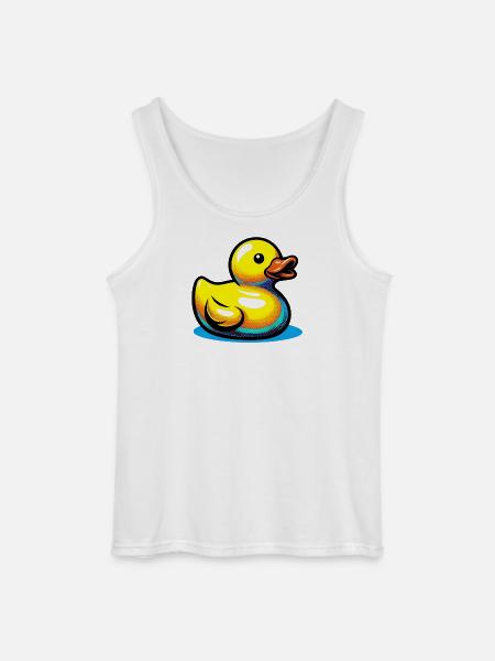 Duckling Duck Duck Duck - Gildan Men’s Tank Top - white