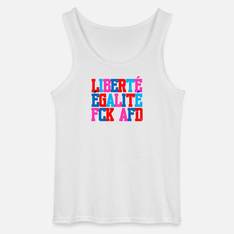 Ich bin so frei - Gildan Männer Tank Top - Weiß