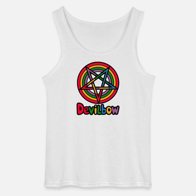 Devilbow - Gildan Männer Tank Top - Weiß