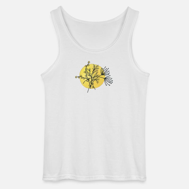 graeser in der Sonne - Gildan Männer Tank Top - Weiß
