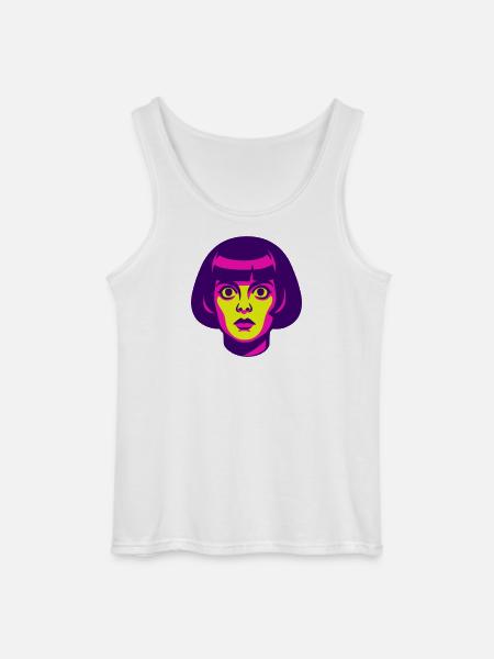 Hypno Beauty 60s - Gildan Men’s Tank Top - white