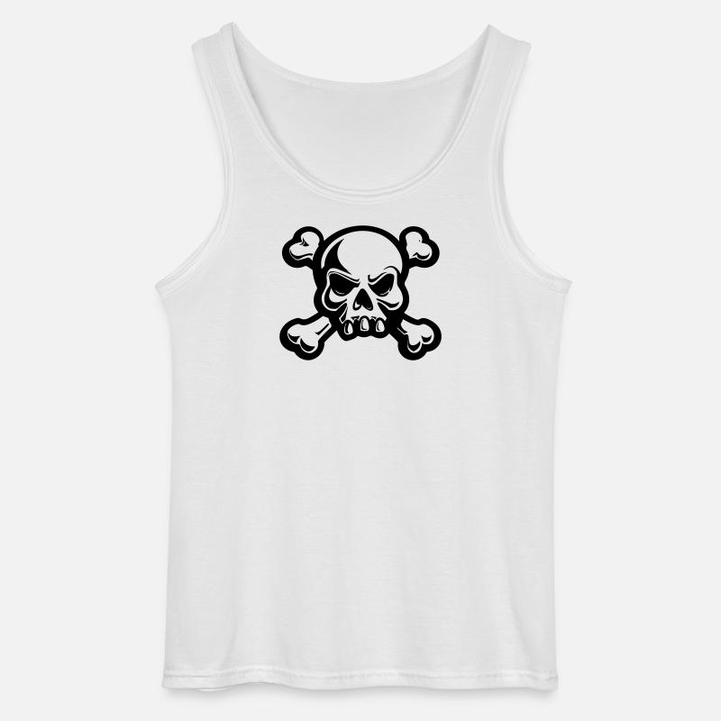 358 - Gildan Männer Tank Top - Weiß