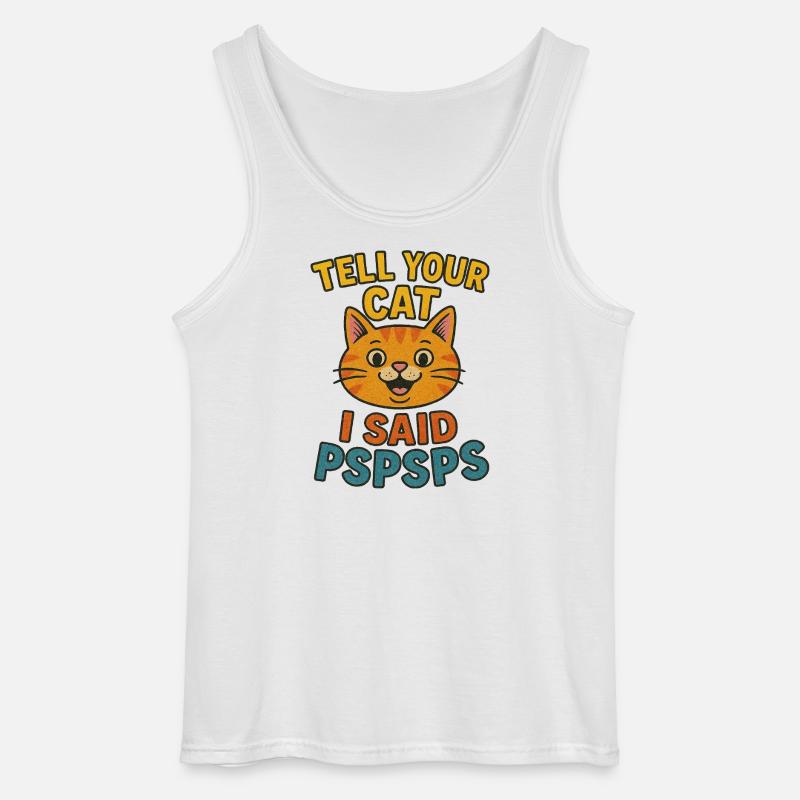 PSPSPS - Gildan Männer Tank Top - Weiß