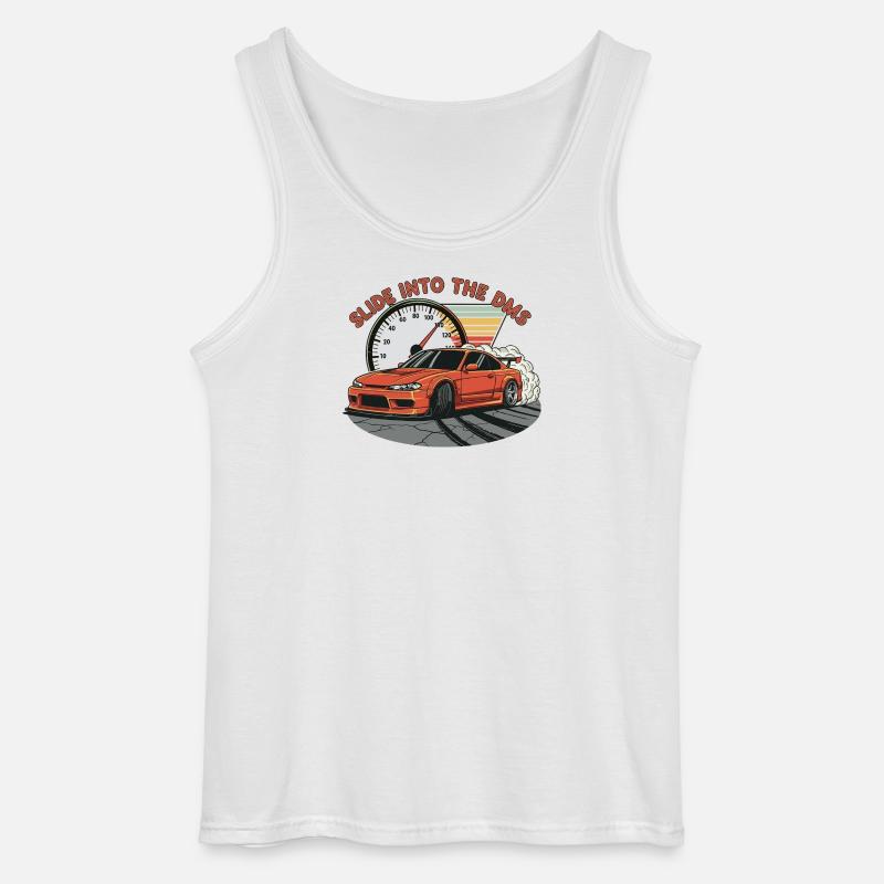 Slide into the DMS - Gildan Männer Tank Top - Weiß