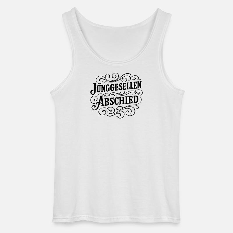 Junggesellenabschied Jga - Gildan Männer Tank Top - Weiß