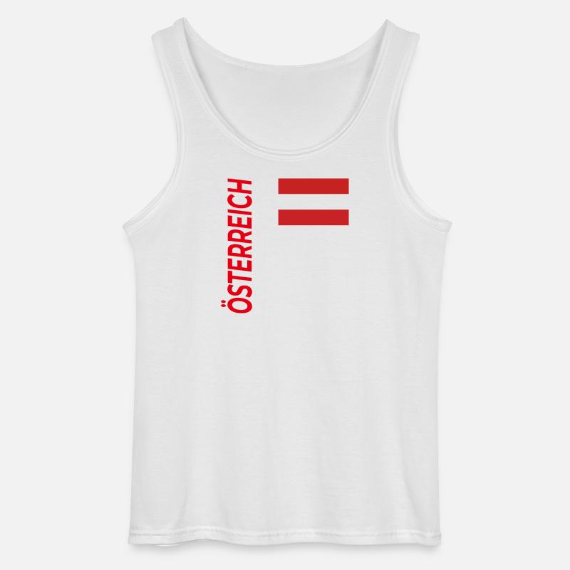 Bregenz - Gildan Männer Tank Top - Weiß