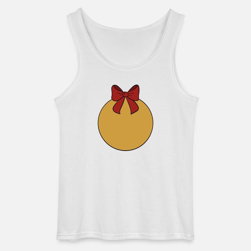 Weihnachtskugel  - Gildan Männer Tank Top - Weiß