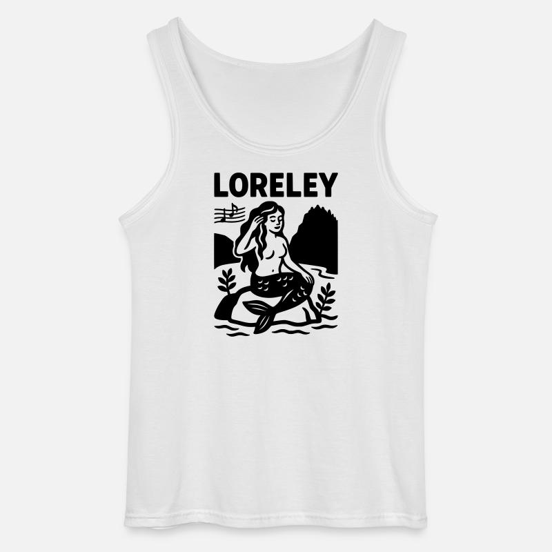 loreley - Gildan Männer Tank Top - Weiß