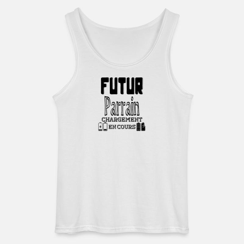 Future Sponsor Loading In Progress - Gildan Men’s Tank Top - white