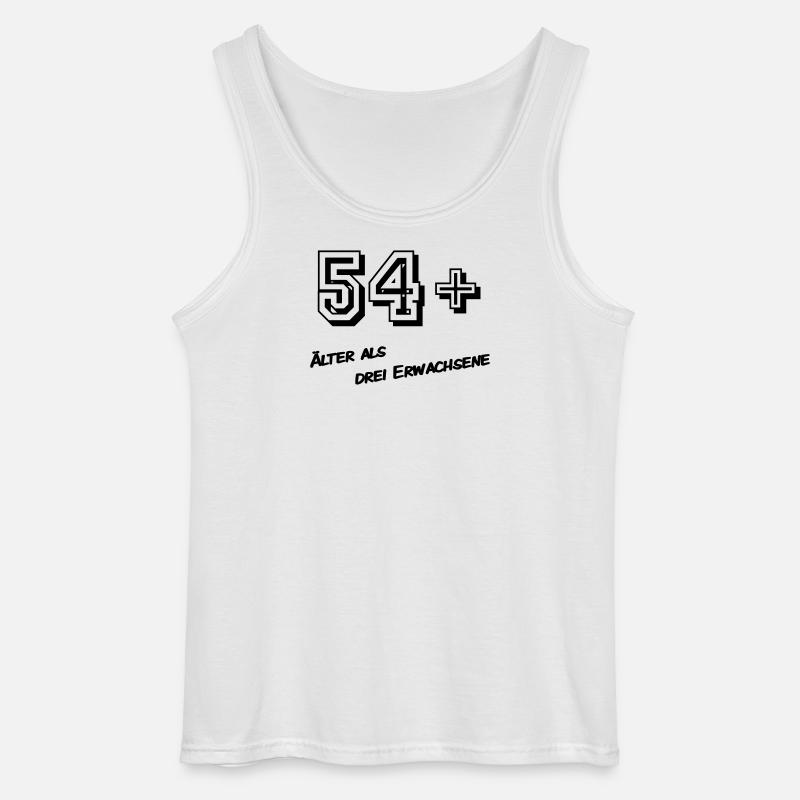 54 - Gildan Männer Tank Top - Weiß