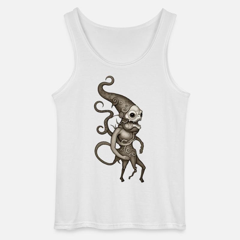 BUG #5 – dunkle Hölle - Gildan Männer Tank Top - Weiß