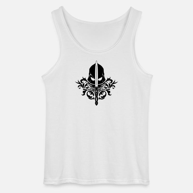 Diebessymbol – Tarnzeichen - Gildan Männer Tank Top - Weiß