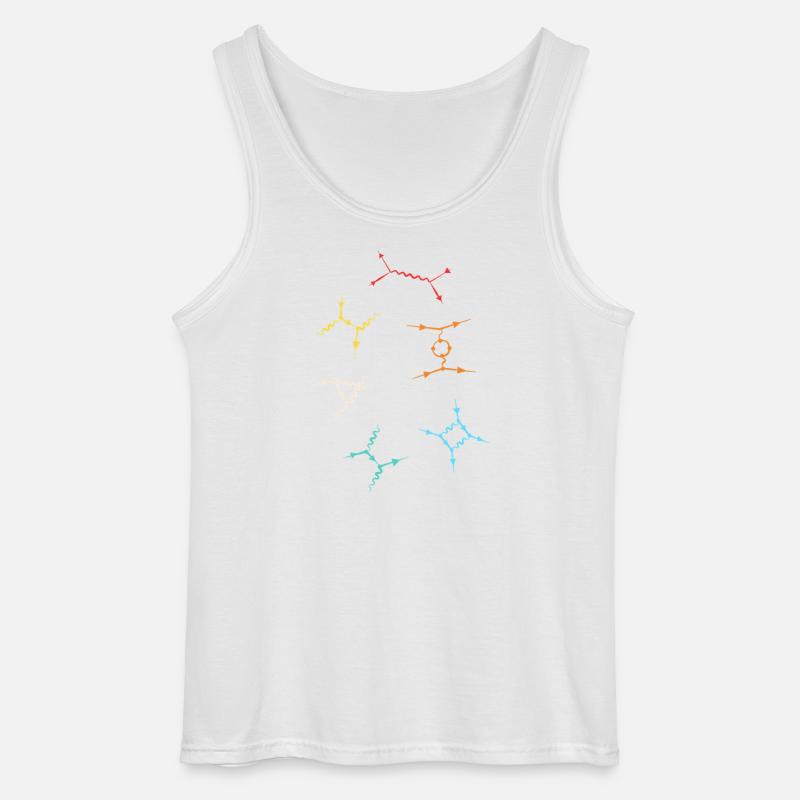 Quantum Physics Quantum Physics Quantum Leap - Gildan Men’s Tank Top - white
