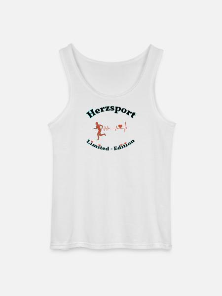 Herzsport - Gildan Männer Tank Top - Weiß