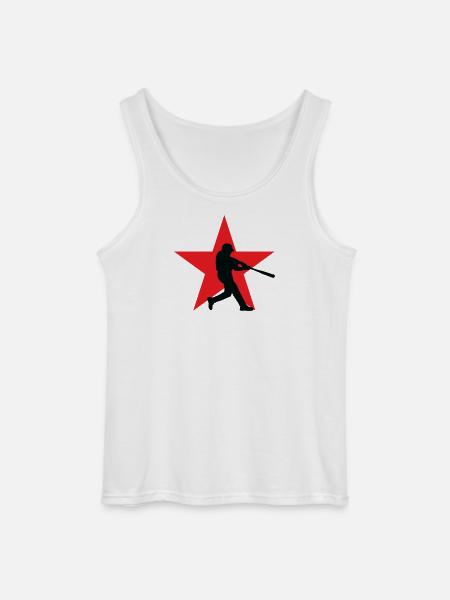 Baseball – Sport - Gildan Männer Tank Top - Weiß