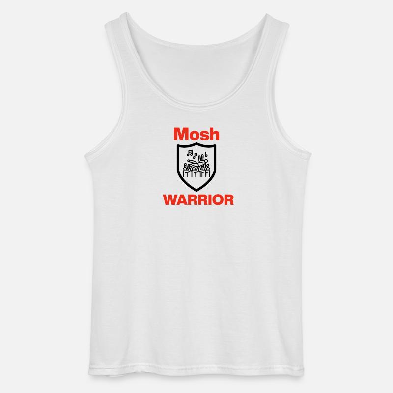 Mosh Warrior – Pit Legend! - Gildan Männer Tank Top - Weiß