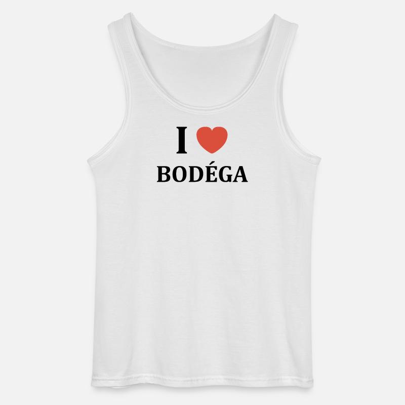 Bodega - Gildan Men’s Tank Top - white