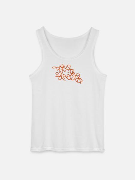 Coolest Paris T-Shirt - Gildan Men’s Tank Top - white