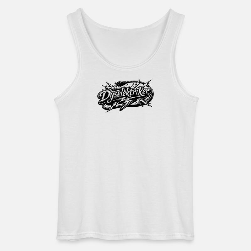 Die Elektriker - Gildan Männer Tank Top - Weiß