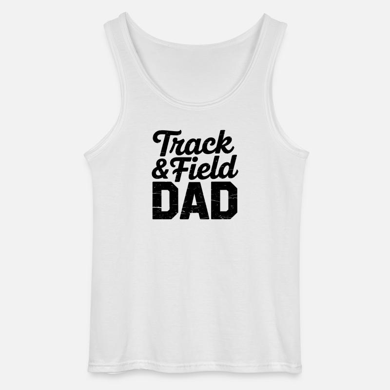 Leichtathletik Sprüche Leichtathletik Geschenk - Gildan Männer Tank Top - Weiß