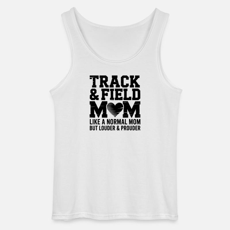 Leichtathletik Sprüche Leichtathletik Geschenk - Gildan Männer Tank Top - Weiß
