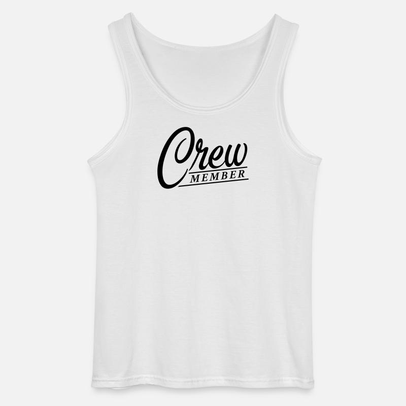 Crew - Gildan Männer Tank Top - Weiß