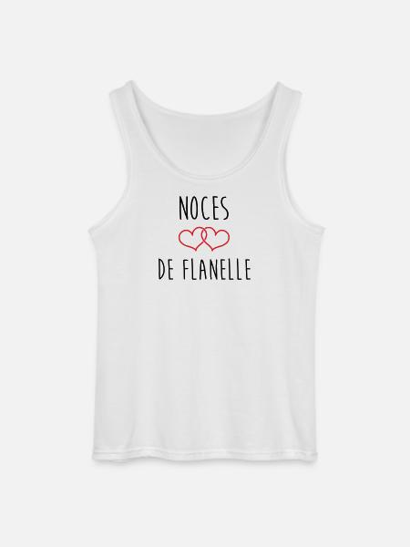 Flannel-Hochzeit – 43 Jahre Ehe - Gildan Männer Tank Top - Weiß