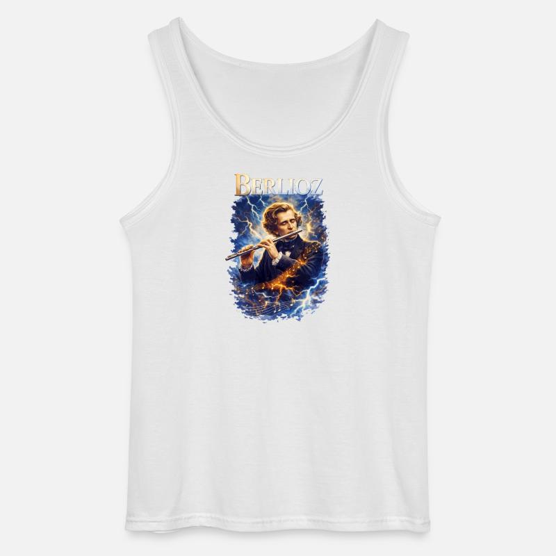 Berlioz Flöte Sturmklang - Gildan Männer Tank Top - Weiß