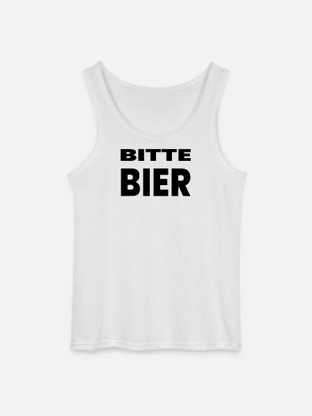 Beer - Gildan Men’s Tank Top - white