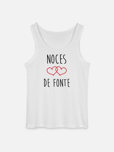 Fonte-Hochzeit 73 Jahre Ehe - Gildan Männer Tank Top - Weiß