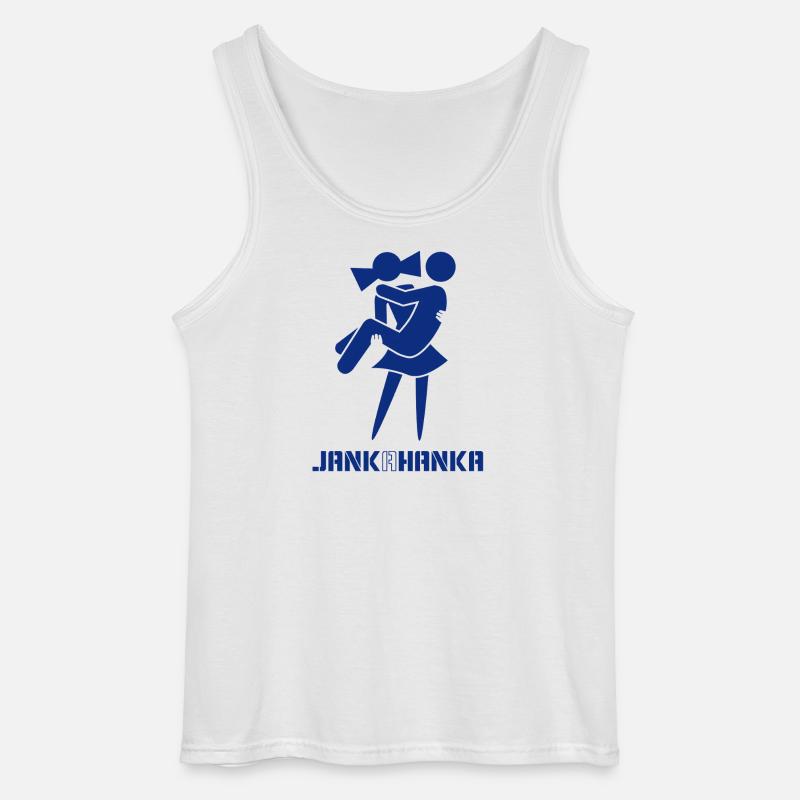 JANK A HANKA - Gildan Männer Tank Top - Weiß