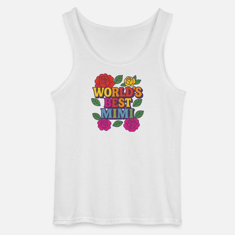 Die beste Mutter der Welt - Gildan Männer Tank Top - Weiß