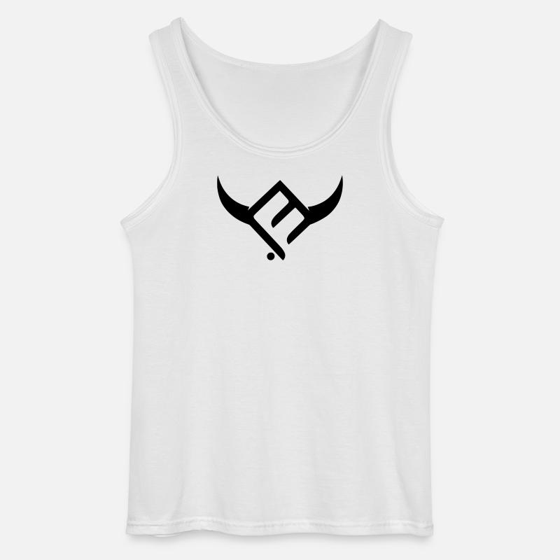 Mariflorstier - Gildan Männer Tank Top - Weiß